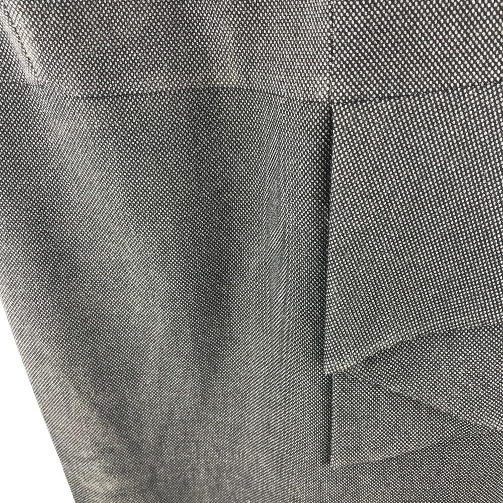 LOFT Ann Taylor Gray Textured Career Dress 6 - Picture 6 of 8